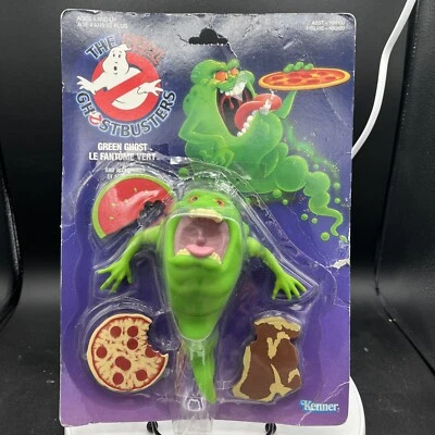 1989 Kenner The Real Ghostbusters Green Ghost Slimer! Canadian Version! Rare! - Image 1 of 4