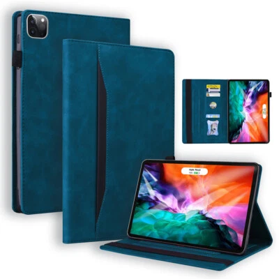 PU Leather Case Wallet Stand Cover For iPad Air Pro 11/13 (2024) 7/8/9/10th Air5 - Image 1 of 4