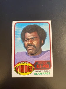 Topps football 1976 #150 ¡página Alan! $1 ENVÍO!¡! - Imagen 1 de 2