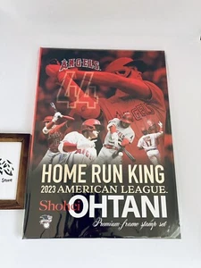 SHOHEI OHTANI JAPAN POST Limited Premium Frame Stamp Set King of home run 2023 - Picture 1 of 3