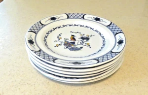 Wedgwood 6er Set Volendam einzelne Brotteller 6" breit England Top! - Bild 1 von 3
