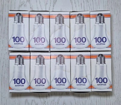 10x Osram E27 100W Krypton Germany Glühlampe Birne Matt dimmbar E27 kein LED - Bild 1 von 4