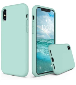 Surphy Silicone Case Mint Smart IPhone  XS 2018 IPhone X 2017  5.8 New Open Box - Picture 1 of 6