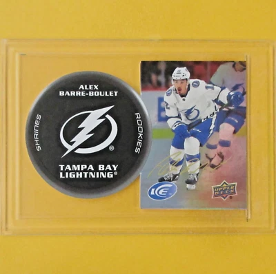 ALEX BARRE-BOULET  2021-22  ROOKIE  ICE SHRINES Acetate  #SH-53  TB Lightning - Image 1 of 4