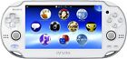 Sony Ps Vita 3g / Wi-fi Model Crystal White Pch-1100 Ab02 Used