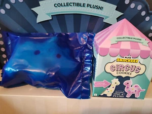 Russ Snackeez Circus Cookies 4" Collectible Friends Plush Polka Dot White Rhino - Picture 1 of 1