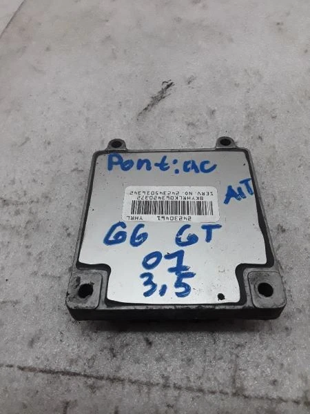 Transmission TCM Control Module 3.5L GT A/T 2007 PONTIAC G6 24230461 YHRL S-27P - Image 1 of 3