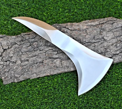 CABEZA DE HACHA hecha a mano de alto pulido hecho a mano hacha táctica Tomahawk acero forjado 1420 Foto 1 de 4