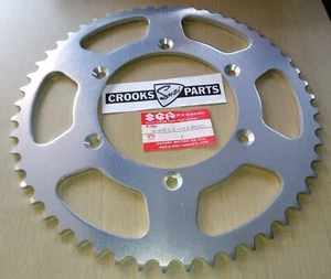 NOS 64511-01B00 RM125 H 1987 Pignone ruota posteriore originale Suzuki 53T Ally - Foto 1 di 8