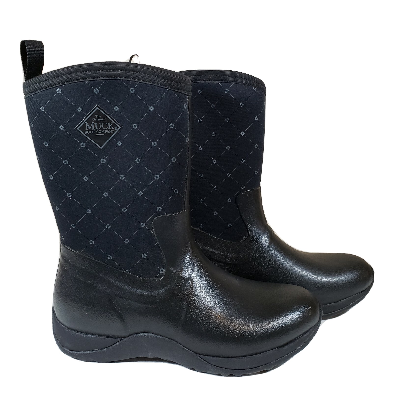 muck boots arctic adventure black quilt