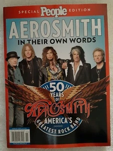 50 Years of Aerosmith In Their Own Words People Special Edition Magazine Book - Picture 1 of 1