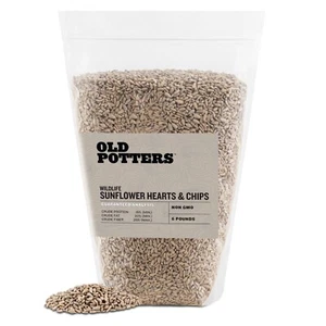 Old Potters Wildlife Sunflower Hearts & Chips, Attracts Birds & Wildlife - Picture 1 of 21
