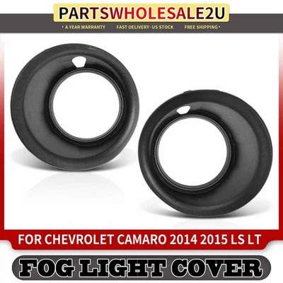 2 piezas embellecedor de lámpara de bisel de luz antiniebla frontal para Chevrolet Camaro 2014 2015 228295 Foto 1 de 4