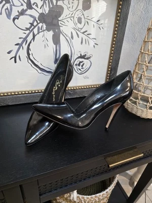 Alice & Olivia by Stacey Bendet Women's Pointed Patent Leather Heels Shoes, 8.5 - Image 1 of 4