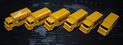 6 Weetabix Corgi Junior Leyland Terrier Trucks/Lorries  1970s Diecast Joblot - Image 1 of 4