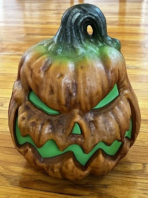 Angry Rotten Patch Pumpkin Jack-O-Lantern Home Accents Depot Halloween - Image 1 of 4