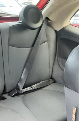 500 FIAT Fits 12-17 Driver Left Rear Seat Belt Gray Second Row 851886 - Image 1 of 4