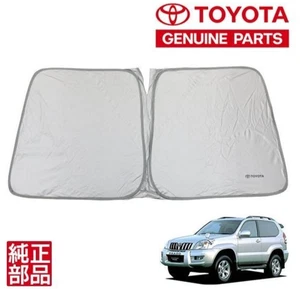 Genuine Toyota Logo Front Sunshade Windshield Land Cruiser Prado 120 Stock OEM - Picture 1 of 6