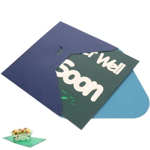  Valentine's Day Three-dimensional Greeting Cards Get Well Soon Blessing - Foto 1 di 12