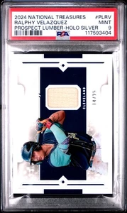 2024 Panini National Treasures Prospect Lumber #PLRV Ralphy Velazquez Holo Silve - Picture 1 of 2