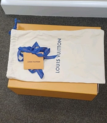 Authentic Louis Vuitton Empty Gift Box, receipt card, and Dustbag 36 cm x 28 cm. - Image 1 of 4