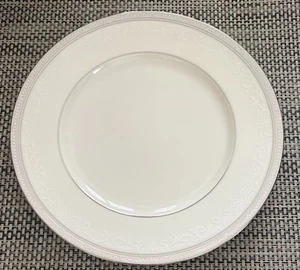 Noritake Ardmore Platinum 7601 Set of 4 Dinner Plates Replacement Retired New - Picture 1 of 5