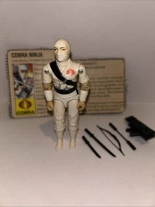 Vintage GI Joe Storm Shadow 1984 Hasbro Action Figure 100% Complete Great Shape - Picture 1 of 20
