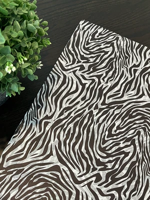 ZEBRA Design Tissue Paper Sheet Choose Size & Package Amount - Image 1 of 4