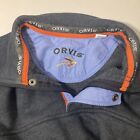 Orvis Men's Quarter Zip Pullover M, Grey Q Zip W Button