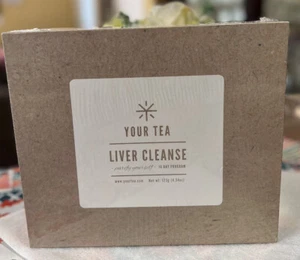 Your Tea- 14 Day Liver Cleanse - Including Leak- Proof Glass Thermos. NEW SEALED - Picture 1 of 6