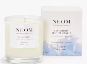 NEOM SCENT TO DE-STRESS SINGLE WICK CANDLE 185G - Brand New RRP £38 - Picture 1 of 2