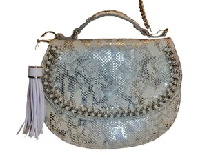 Nine West Faux Snakeskin Crossbody Mini Bag Purse Great Condition  - Picture 1 of 5