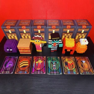 Chinese Code McDonald’s A Minecraft Movie 2025 Complete Unopened Set Of 6 with - Picture 1 of 17
