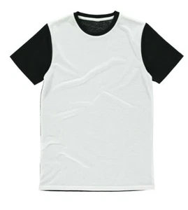 Camiseta Top Bebé Niño Pequeño Hojas Largas Ropa Suave Duradera Niños Blanca Negra Niño - Imagen 1 de 2