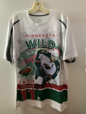 Minnesota Wild performance Top LevelWear size M NHL Zach Parise Easton Cover