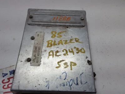 ENGINE ELECTRONIC CONTROL MODULE BEHIND GLOVE BOX FITS 85-86 6000 11888 - Image 1 of 4