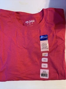 Gildan Heavy Cotton Red Youth T-Shirts Medium. Preshrunk Cotton. - Picture 1 of 4