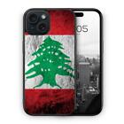 Libanon Splash Flagge Silikon Hülle für z.B. iPhone 11 12 13 14 15,Plus Pro Max 
