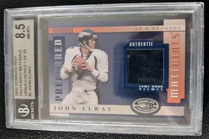 2000 DONRUSS PREFERRED JOHN ELWAY GAME USED HELMET CARD DENVER BRONCOS HOF #/125 - Picture 1 of 3