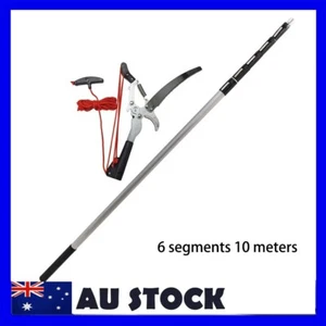 10M Telescopic Scissors Pruning Branch Height Saw Garden Tools 10METERS - Picture 1 of 10