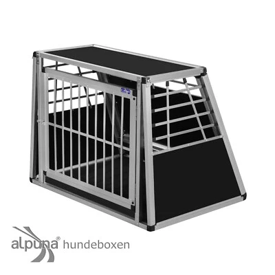 N37 Hundetransportb​ox Aluminium Transportbox Hundebox Alubox Autobox - Bild 1 von 4