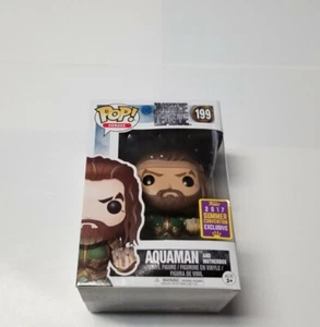 Funko Pop Heroes: DC Justice League 199 Aquaman Motherbox Vinyl Figur 2017 SDCC - Bild 1 von 3