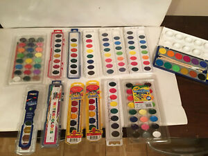 Children's Washable Watercolor Paint Lot of 13 sets, New, unused