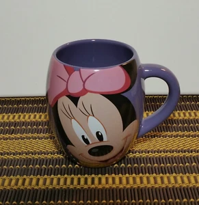 Parques Temáticos Disney Minnie Mouse DULCE púrpura 16 oz. Taza de té de café - Imagen 1 de 2