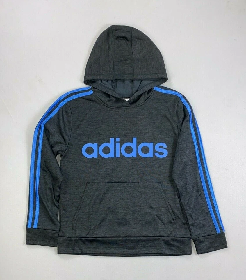 NEW Boy's Youth Adidas Lightweight Polyester Hoodie - Image 1 of 1