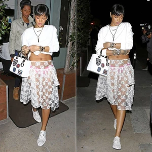 ZAPATOS OXFORDS DE BODA GIVENCH Y NIKA ENCAJE BLANCO OMG EU 39 40.5 RIHANNA LOVE - Imagen 1 de 10