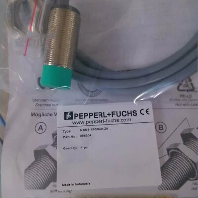 NEW For Pepperl+Fuchs NBN8-18GM40-ZO inductive proximity switch NBN8-18GM40-Z0 - Image 1 of 3