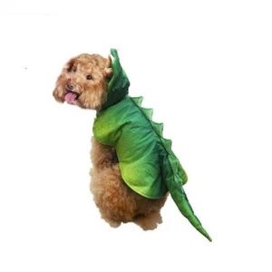Disfraz de dinosaurio verde perro mascota (nuevo con etiquetas) - Imagen 1 de 2