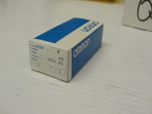 Nuevo relé de retardo de tiempo Omron, H3Y-4-120VAC, 5 segundos - Imagen 1 de 3