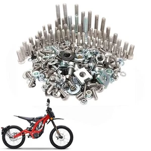 Sur Ron Screw Nut and Bolt Set Stainless Steel Bolt Kit For SurRon Light bee S X - Foto 1 di 8